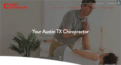 Desktop Screenshot of firstchiropracticaustin.com